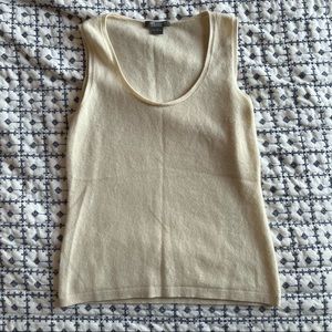Ann Taylor 100% Cashmere Tank Top